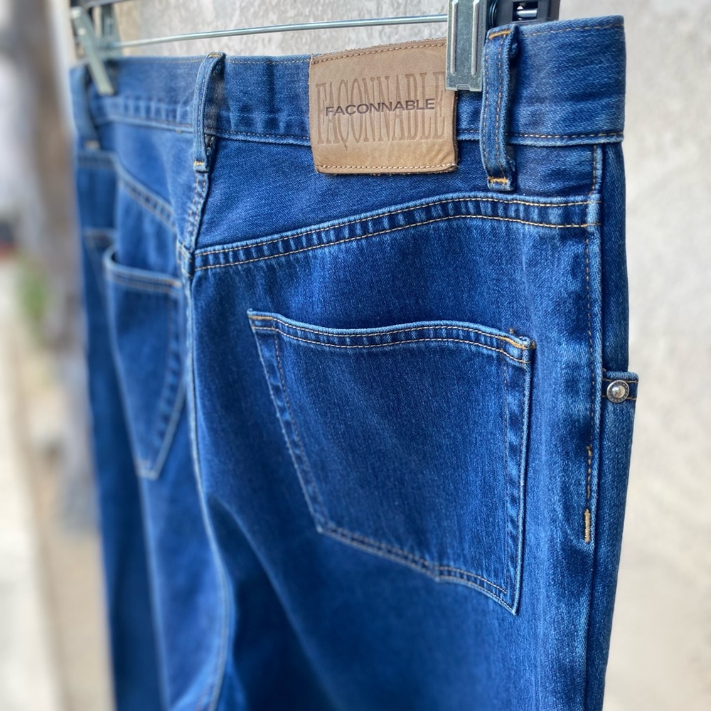 NW Faconnable Slim Fit 💯 Cotton Jeans 👖 Sz 33x31